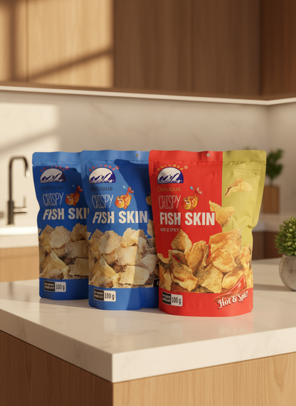 Crispy Fish Skin (Original) ငါးအရေခွံကြော်
