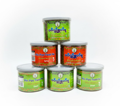 ပင်ပျိုရွက်နု မိုးကုတ်လက်ဖက် (360g)