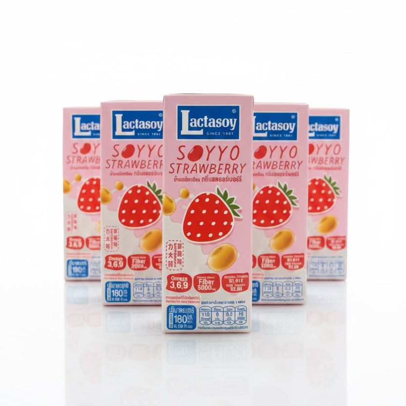 Lactasoy Soymilk Strawberry