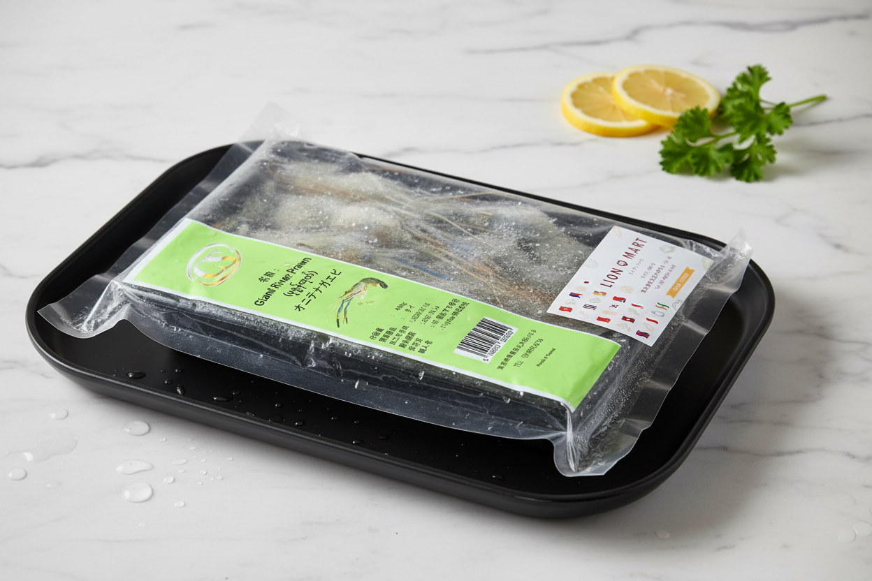 Giant River Prawn ရေချိုပုဇွန်ထုပ် (400g)