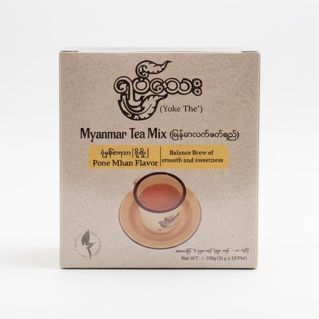 ရုပ်သေး လက်ဖက်ရည် (Myanmar Milk Tea)