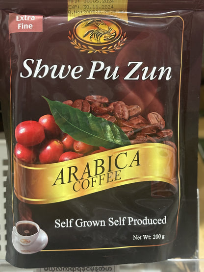 Shwe Pu Zun ARABICA COFFEE 200g