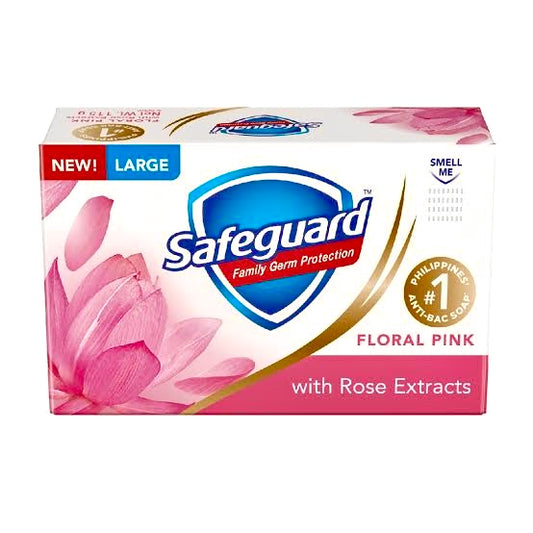Safeguard Soap Floral Pink with Rose Extracts