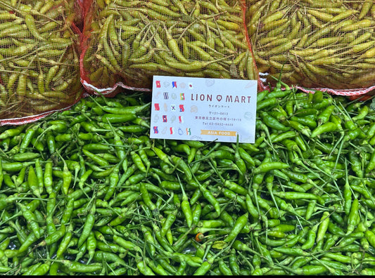 ငရုတ်သီးစိမ်း ရွှေအပ် (အသေး) 100g