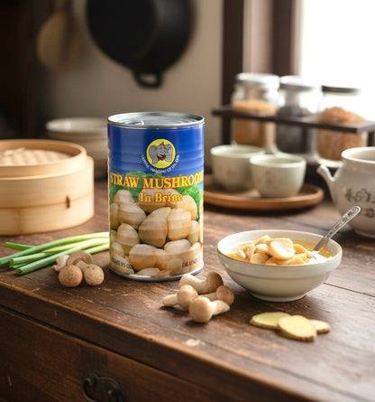 ကောက်ရိုးမှို Straw Mushrooms In Brine