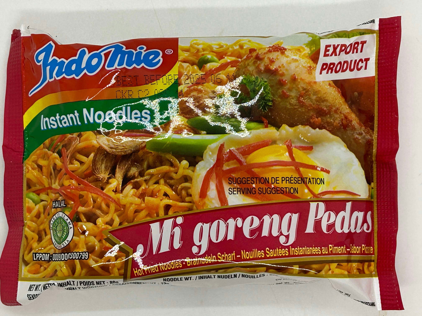 Indomie mi goreng pedas