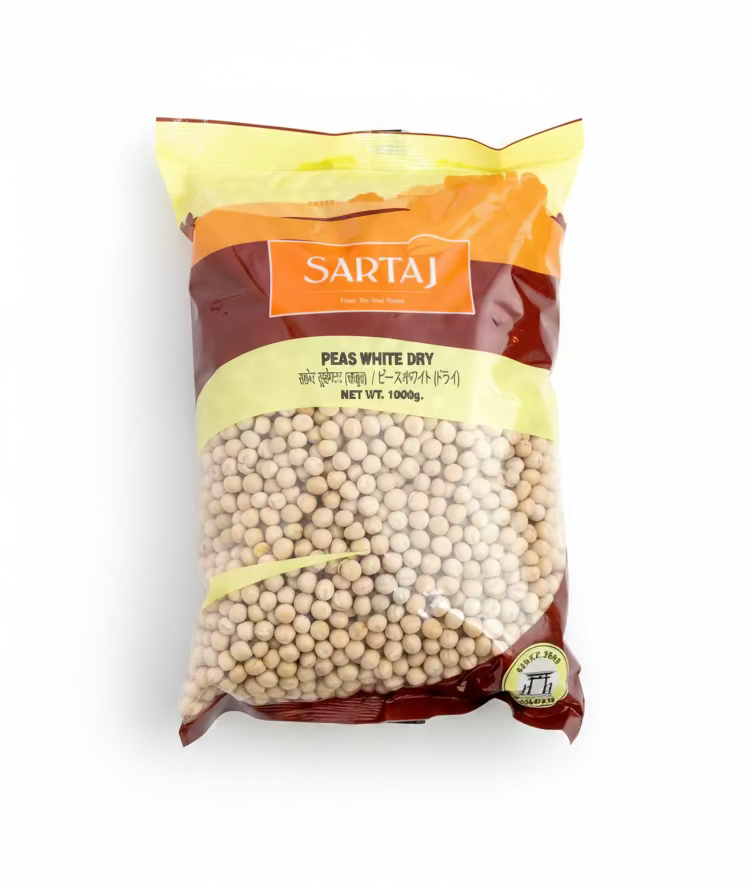 SARTAJ Peas White Dry (1kg)
