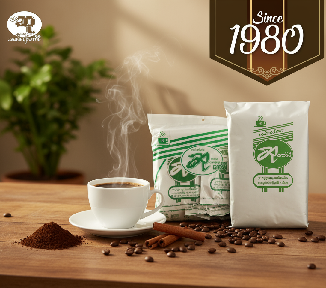 ဆု အသင့်ဖျော်ကော်ဖီ (အစိမ်းရောင်ထုပ်)