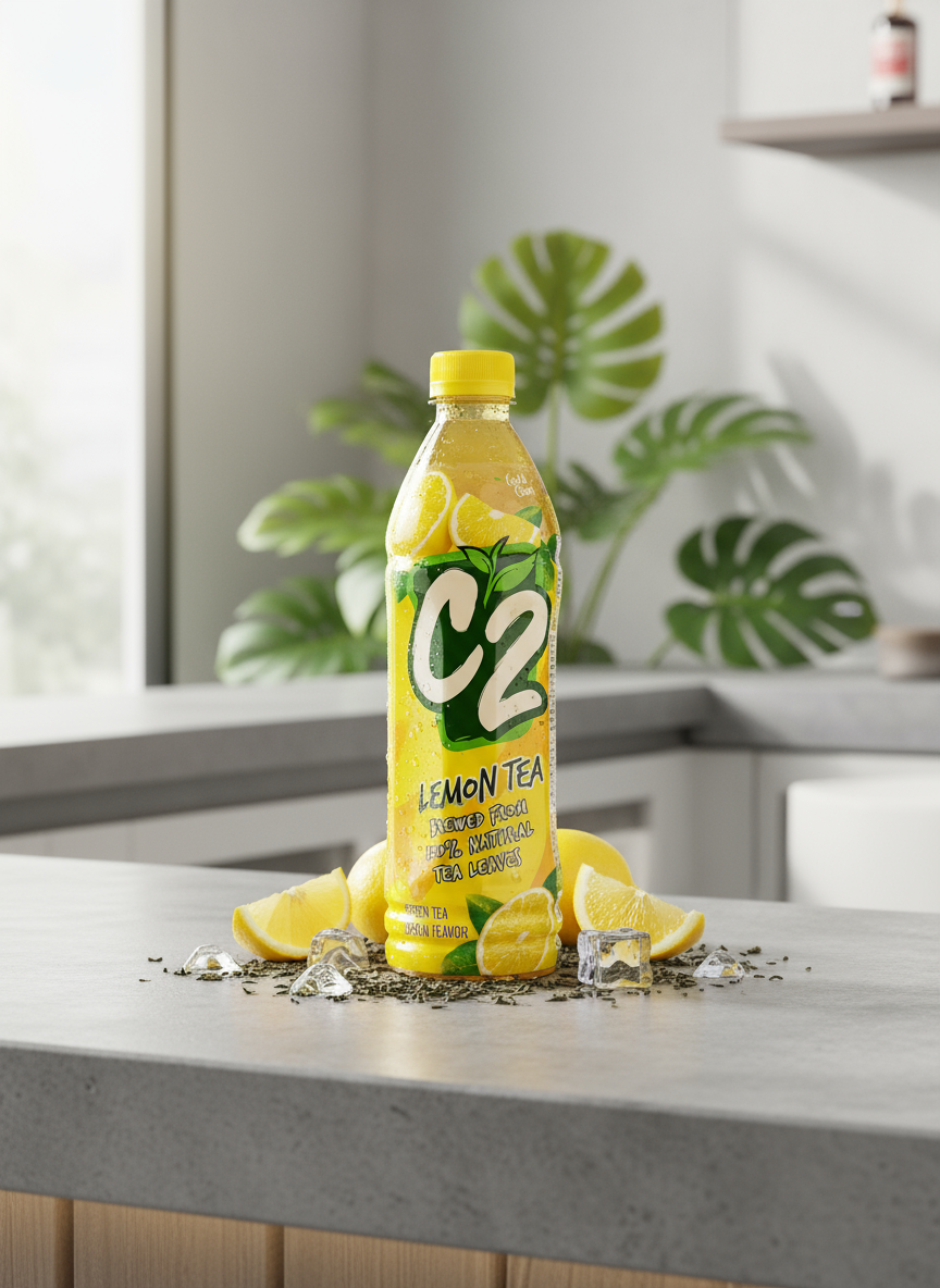 C2 Lemon Tea (455ml)
