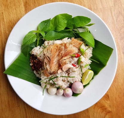 ပန်းခရေ နှမ်းဖတ်ချဉ်သုပ်