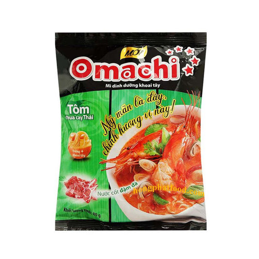 Omachi Shrimp Flavour TOM CHUA CAY Instant Noodle