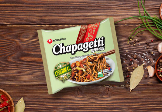 NongShim Chapagetti Noodle チャパゲティကိုးရီးယားပဲခေါက်ဆွဲ