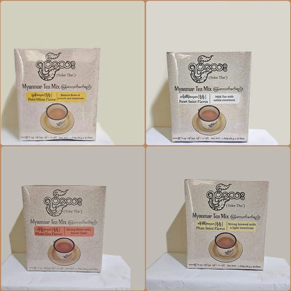 ရုပ်သေး လက်ဖက်ရည် (Myanmar Milk Tea)