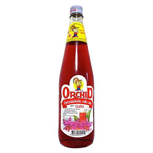 ORCHID Sala Flavoured Syrup サラシロップ赤瓶オーキッド