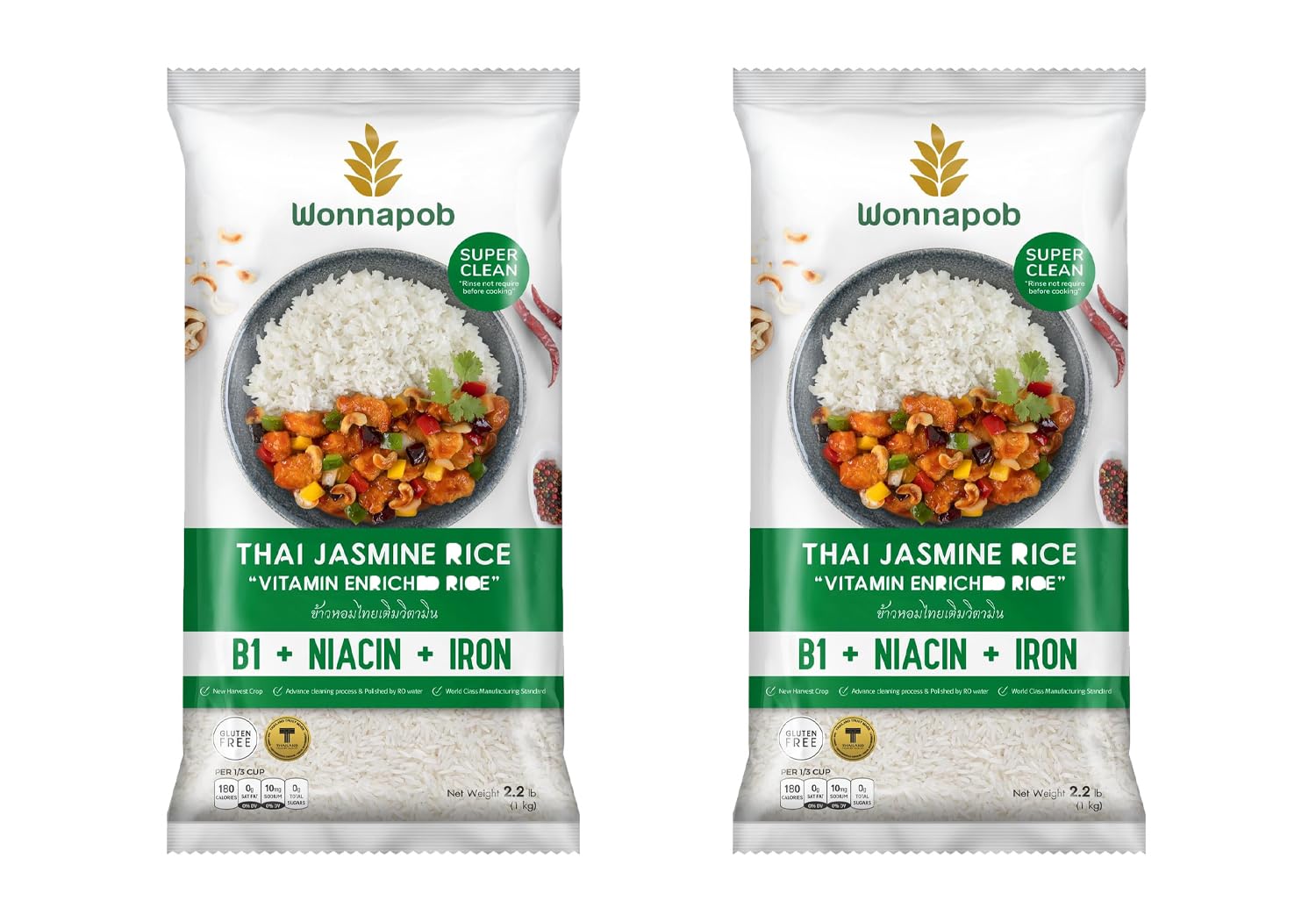 Thai Jasmine Rice WONNAPOB Brand – LION MART