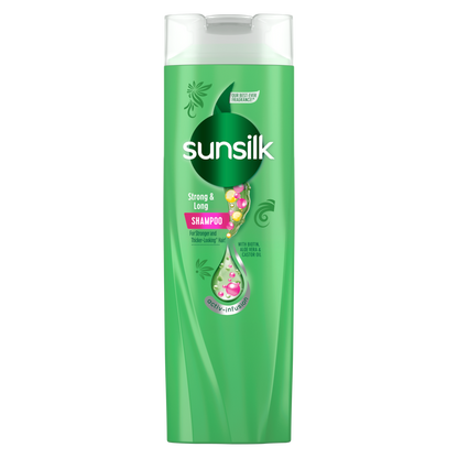 Sunsilk Shampoo Strong & Long (အစိမ်းရောင်)