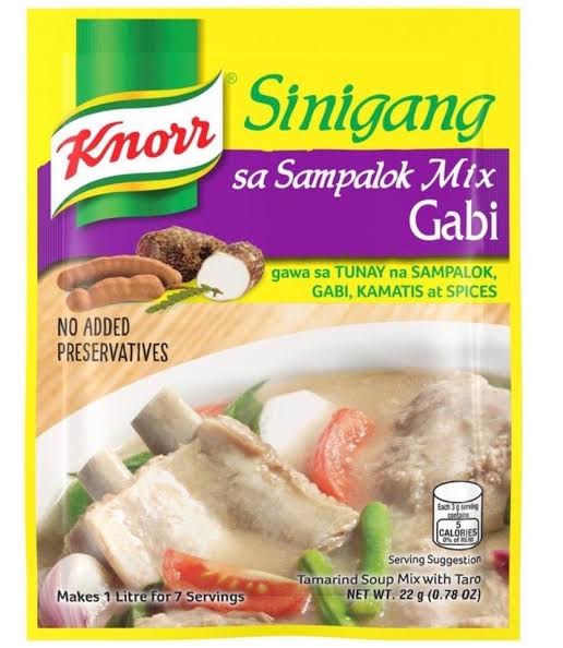 KNORR Sinigang sa Sampalok Mix Gabi (22g)