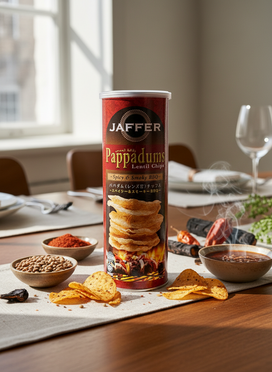 Pappadums Lentil Chips (Spicy & Smoky BBQ)