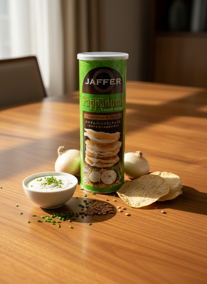 Pappadums Lentil Chips (Sourcream & Onion)