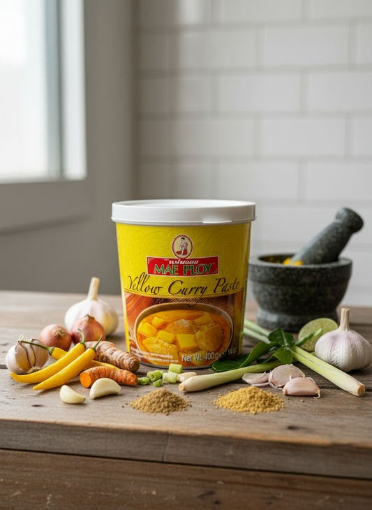 MAEPLOY Yellow Curry Paste ဘူး (400g)