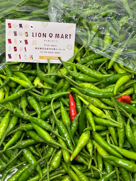 ငရုတ်သီးစိမ်း (စပ်/မွှေး) 100g