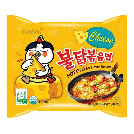Samyang Buldak Cheese (1個パック) အဝါရောင်