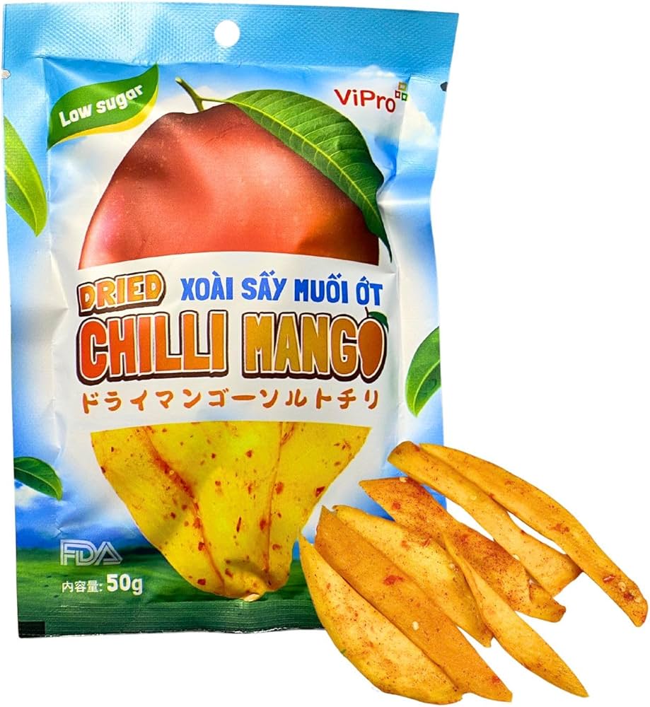 ViPro Dried Chilli Mango (အစပ်)