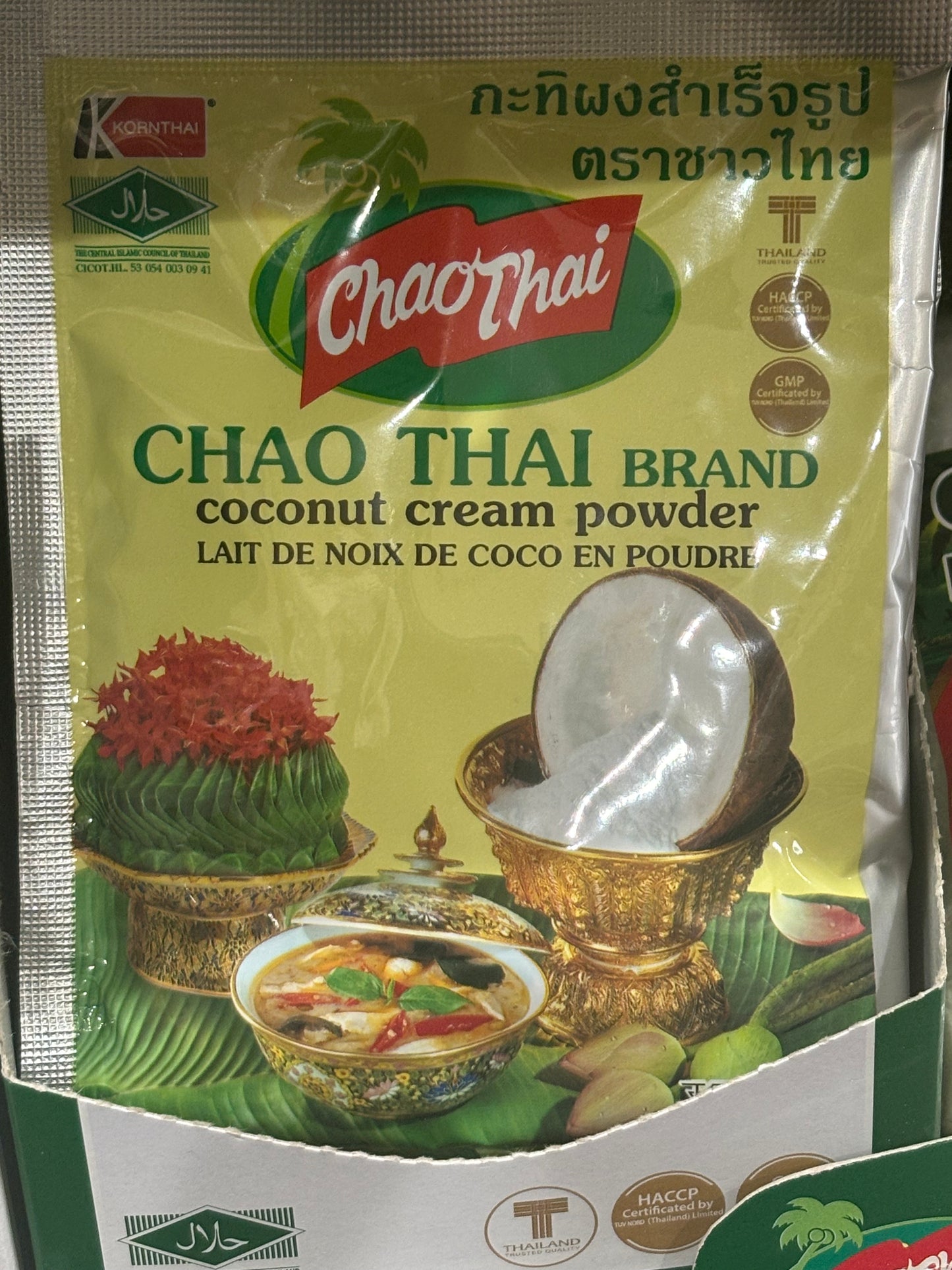 CHAO THAI Coconut Cream Powderココナッツクリームパウダー60g