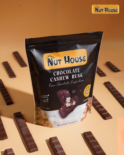 Nut House Chocolate Cashew Rusk
