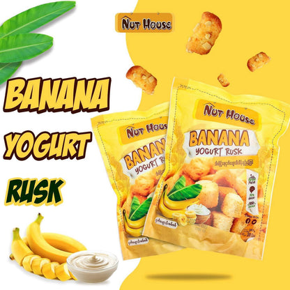 Nut House Banana Yogurt Rusk