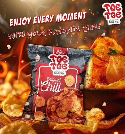 TOETOE Potato Chips (Original Chili)