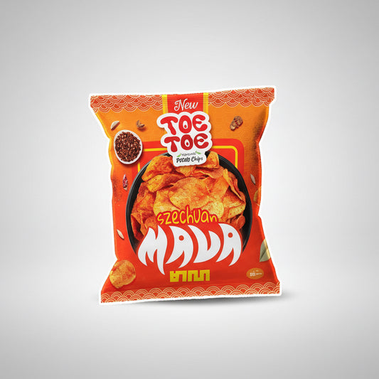 TOETOE Potato Chips (Szechuan Mala)