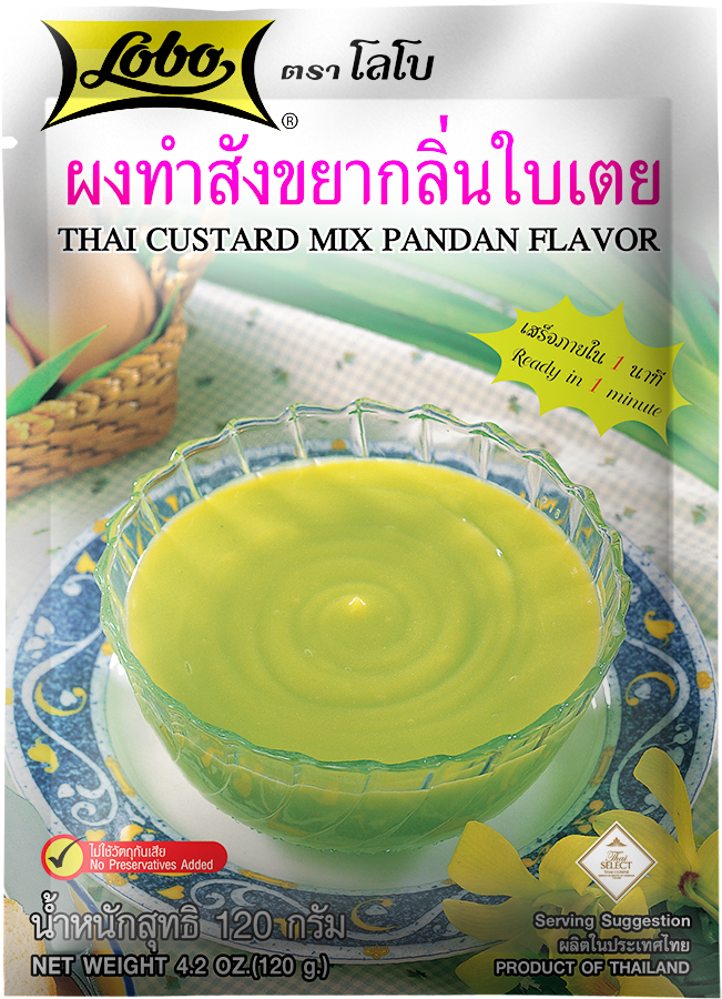 LOBO Thai Custard Mix Pandan Flavour