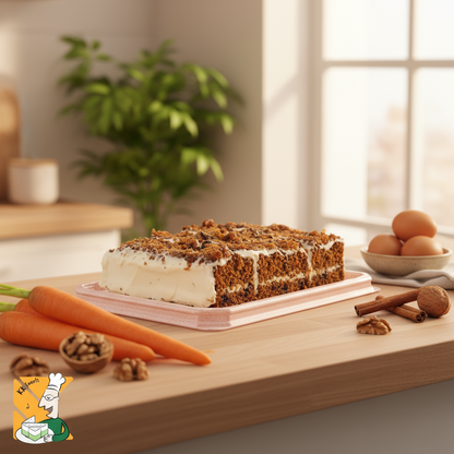 KK Sweets Carrot Cake (2-layer)