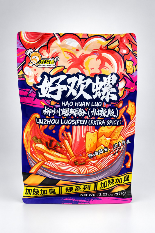 ခရုမျှစ်ချဉ်ခေါက်ဆွဲ (Extra Spicy)